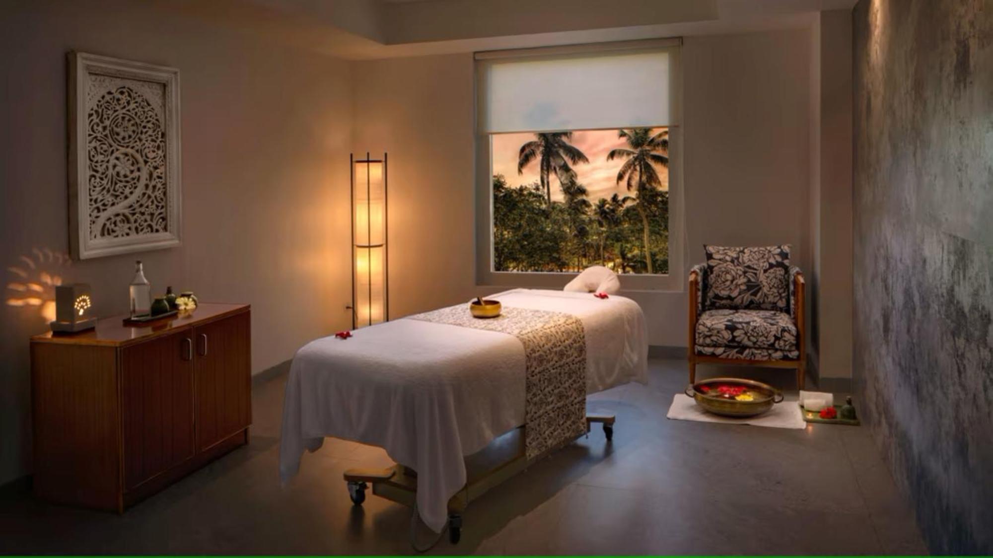 O By Tamara, Trivandrum تريفِندرم المظهر الخارجي الصورة A treatment room at the spa