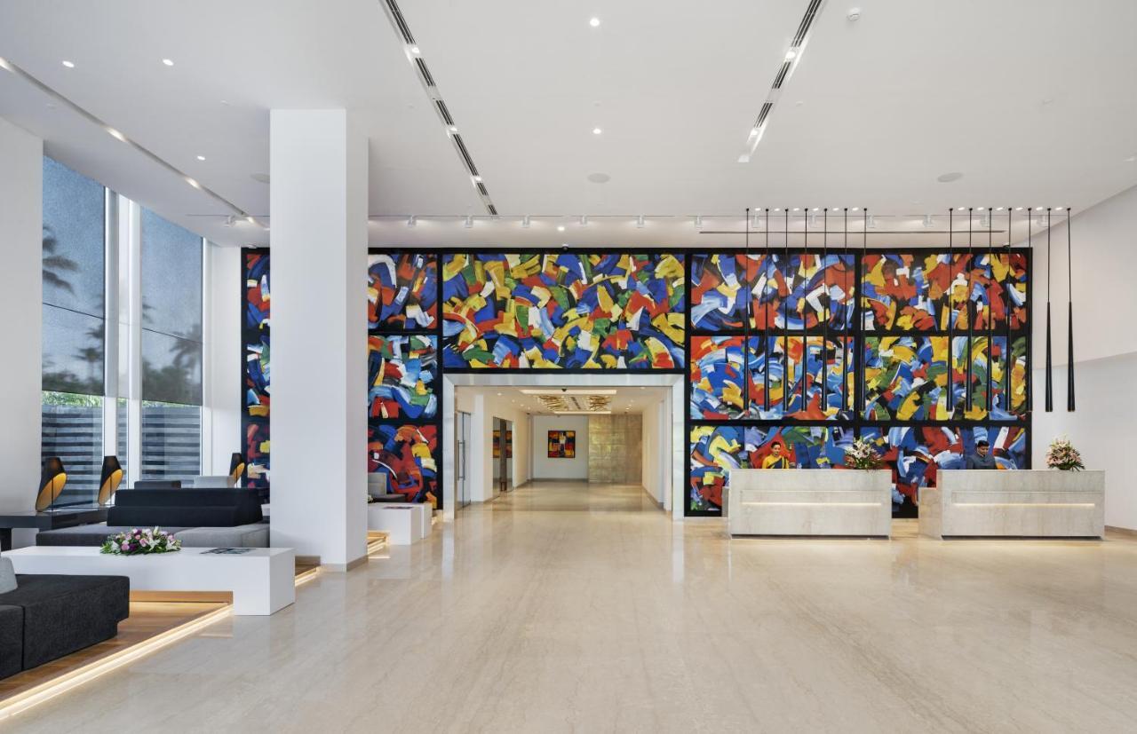 O By Tamara, Trivandrum تريفِندرم المظهر الخارجي الصورة The lobby of the new building