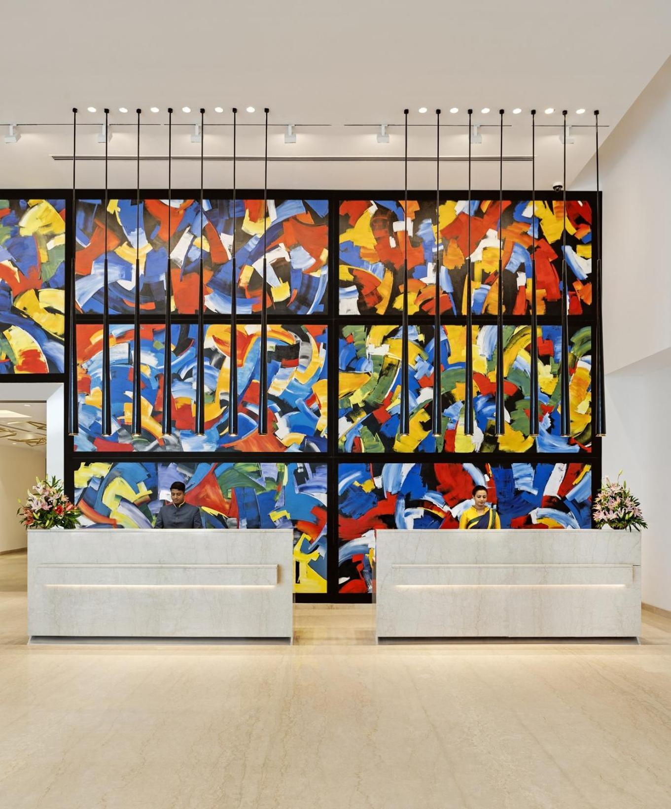 O By Tamara, Trivandrum تريفِندرم المظهر الخارجي الصورة The lobby of the InterContinental Hotel, Berlin